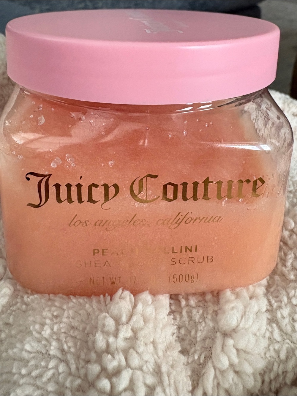 JUICY COUTURE Peach Bellini Sugar Scrub